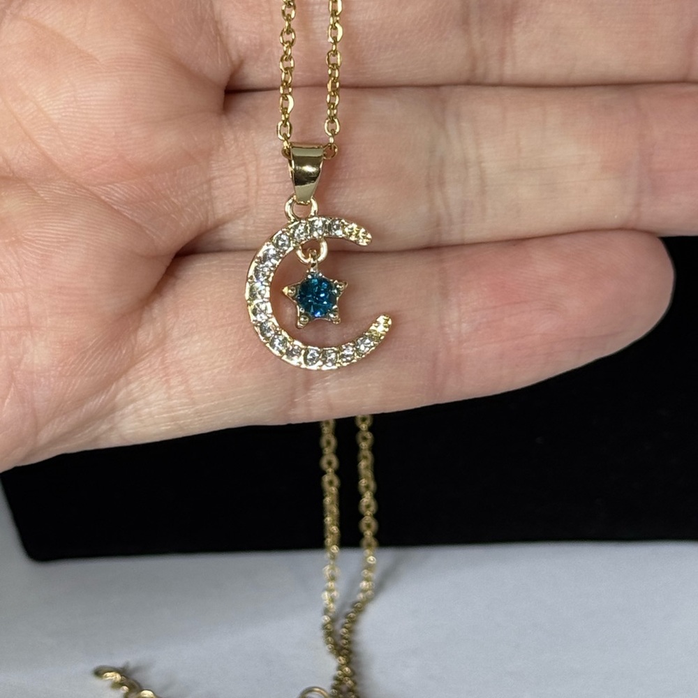 March Birthstone Necklace